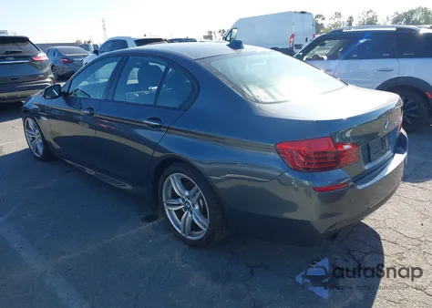 2016 BMW 535I z USA, uszkodzony, nr VIN WBA5B1C56GG131820